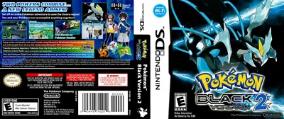 Pokemon Black Version 2 DS Spare Case Cover Art Work Only | eBay