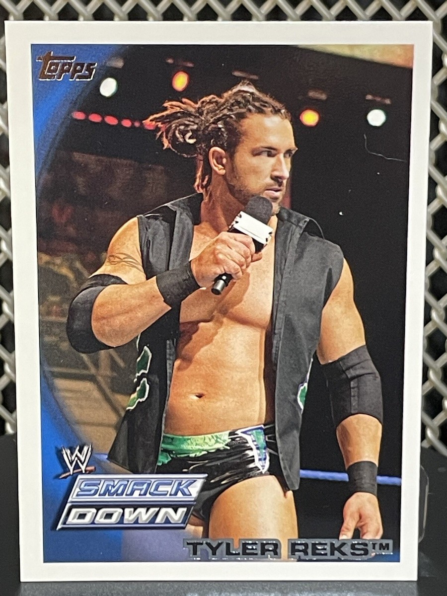 2010 Topps WWE Tyler Reks Wrestling Card #130 FCW Gabbi Alon Tuft