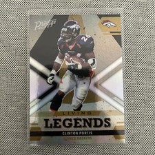 2022 Panini Prestige Clinton Portis Card #LL-29 Living Legends Denver Broncos