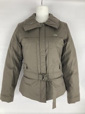 Locoste Olive Down Filled Belted Coat Women’s Size 38