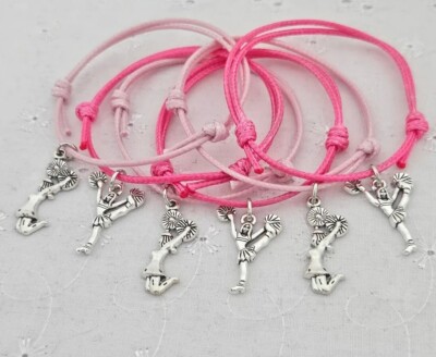 Cheerleader Cheerleading Friendship Bracelets Party Bag Gift Prize Good  Luck UK