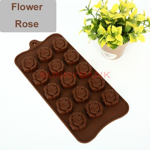 Chocolate Silicone Mould Cake Ice Tray Jelly Candy Cookie Baking Number - Picture 35 of 79