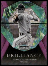 2022 Panini Prizm Draft Picks #BR-TH Thomas Harrington Brilliance Purple Wave