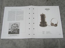 Schaltplan für Detektorempfänger Radio Jahnke Detektor von 1924 Rundfunkmuseum