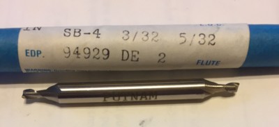 End Mill  3/32  Putnam SB-4 DE 2 Flt (G-4-4)(34P)