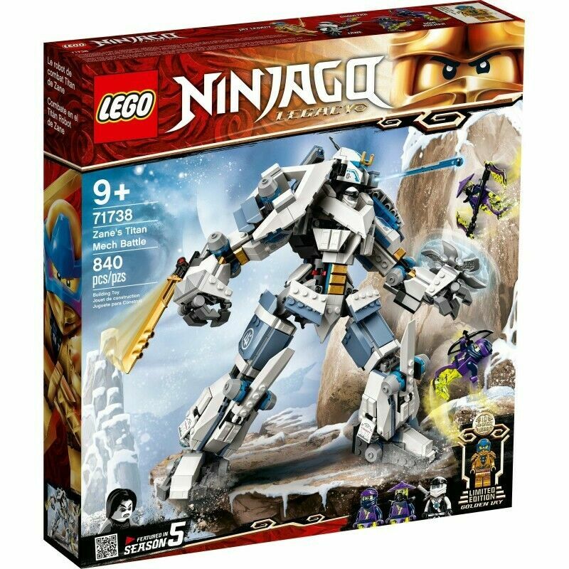 LEGO NINJAGO MECH TITANO DA BATTAGLIA DI ZANE - LEGO 71738