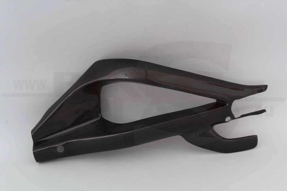 Protection bras gauche Triumph Daytona 675 en carbone antichoc noir