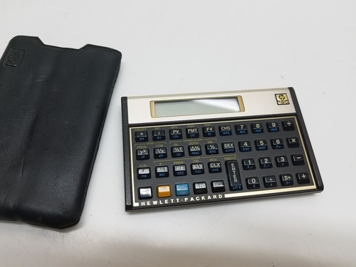 CALCULATOR CALCULATRICE HEWLETT PACKARD USA HP 12C ancienne vintage collection EUR 20,00 - FR