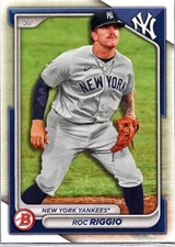 Roc Riggio 2024 Bowman #BP-70 New York Yankees 3Row 4A8