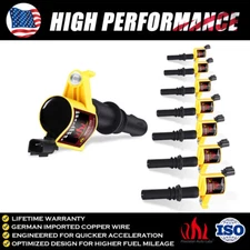 8Pack DG511 Ignition Coils Bujias Bobinas For Ford F-150 4.6L 5.4L V8 2004 -2008