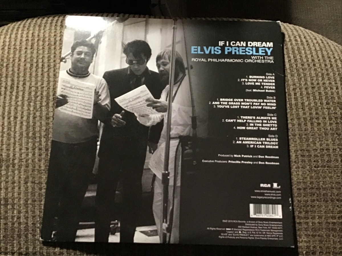 ELVIS PRESLEY/ROYAL PHILHARMONIC ORCHESTRA IF I CAN DREAM 2015 2