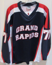 Grand Rapids Griffins AHL Hockey Jersey Boy's Youth Size Large OT Sports sewn 