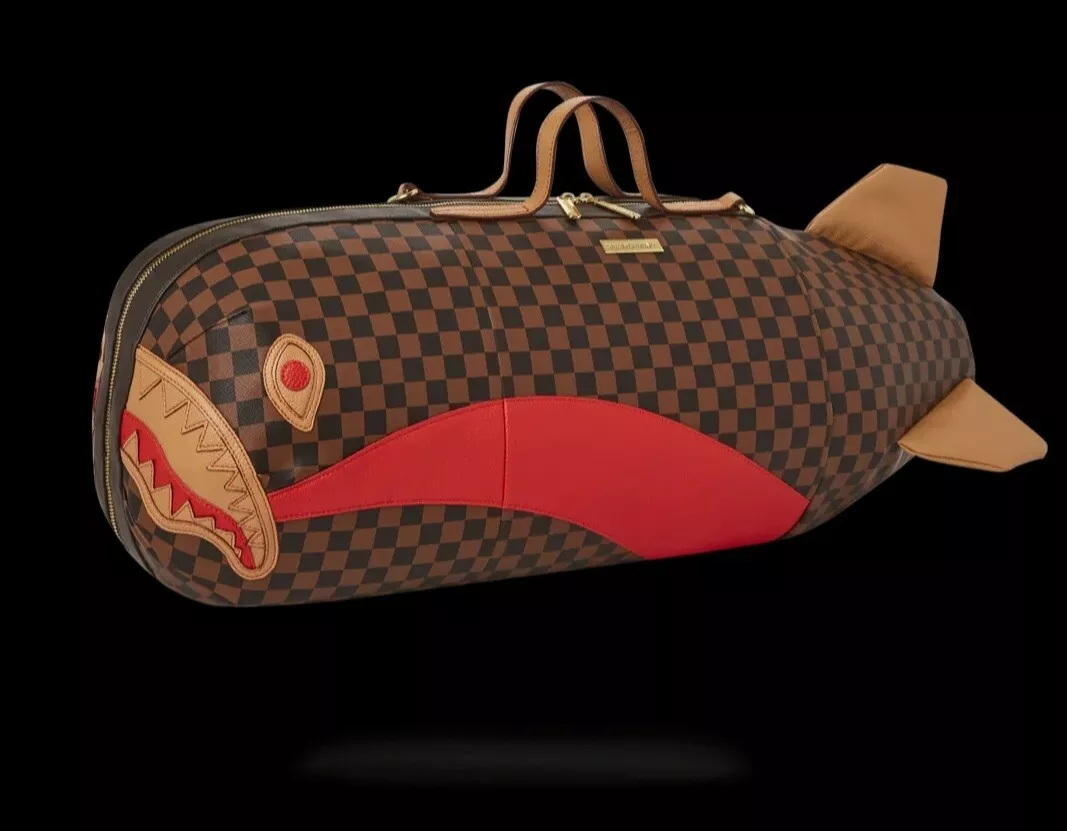 Sprayground Brown Shark Duffle Bag - Accessories from