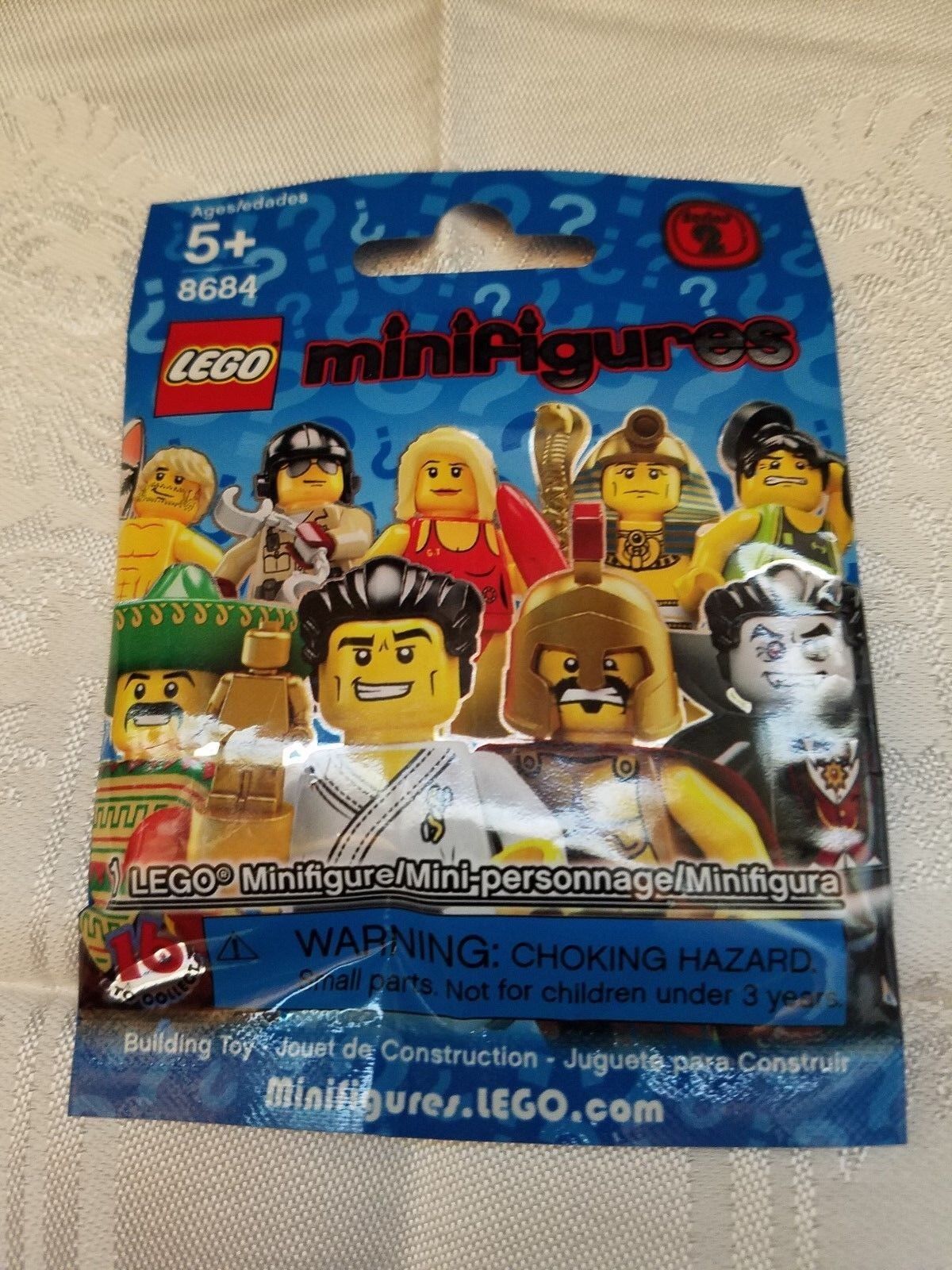 Lego Minifigure Series 2 8684 Sealed Traffic Cop Police Policeman Ticket NEW