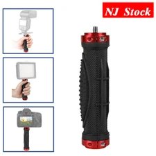 US 1/4'' Handle Handheld Grip Stabilizer Holder Tripod For Flash LED Light DSLR