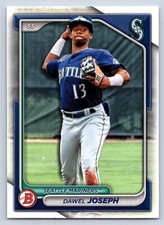 DAWEL JOSEPH  MARINERS  2024 BOWMAN DRAFT #BD- 170