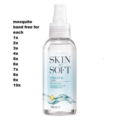 Avon Skin So Soft Original Dry Oil Spray Mosquito Insect Repellent Band Ebay