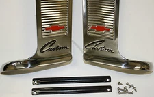 1960 1961 1962 1963 CHEVY TRUCK CUSTOM CAB MOULDING SET STAINLESS W HARDWARE*