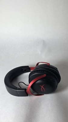 HyperX Cloud III Gaming-Headset Schwarz/Rot mit Mikrofon   1,2 m Kabel Gebraucht
