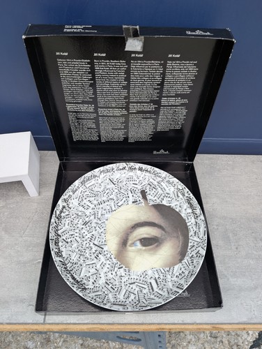 Limited Edition Rosenthal Plate Jiri Kolar Künstler Teller Nr. 26 Vintage Boxed - Foto 9 di 18