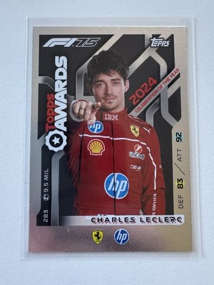 2025 Topps Turbo Attax F1 Charles Leclerc Topps Awards #283