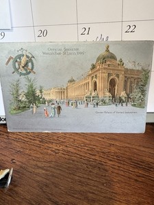 Corner Palace Of Varied Industries. 1904 Worlds Fair St Louis. One Cent Livingst