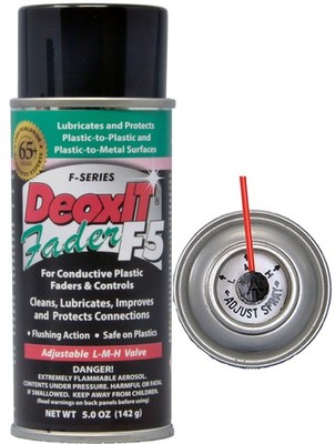 Hosa F5S-H6 CAIG DeoxIT FaderLube, 5% Spray, 5 oz