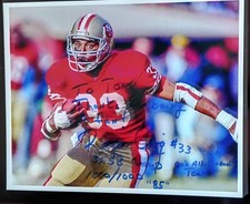Roger Craig Signed 8 x 10