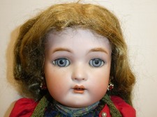 Antike Porzellankopfpuppe Kämmer & Reinhardt - 55 - Halbig    -    54 cm