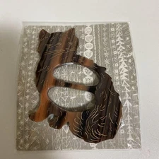 Sakurayama Cat Scarf Ring Brown Unused Jewelry Accessories