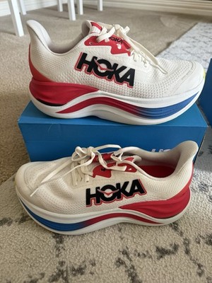 Hoka One Skyward X Blanc De Blanc / Virtual Blue 1147911-BVR Men's Size 8 D