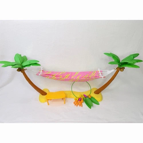 1990 Barbie Hawaiian Fun Hammock Hideaway Beach 5702 Set Vintage - Necklace