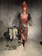 (2001) PLANET OF THE APES Ape Soldier Costume Armor Lot! + 1972 Weapon Prop!