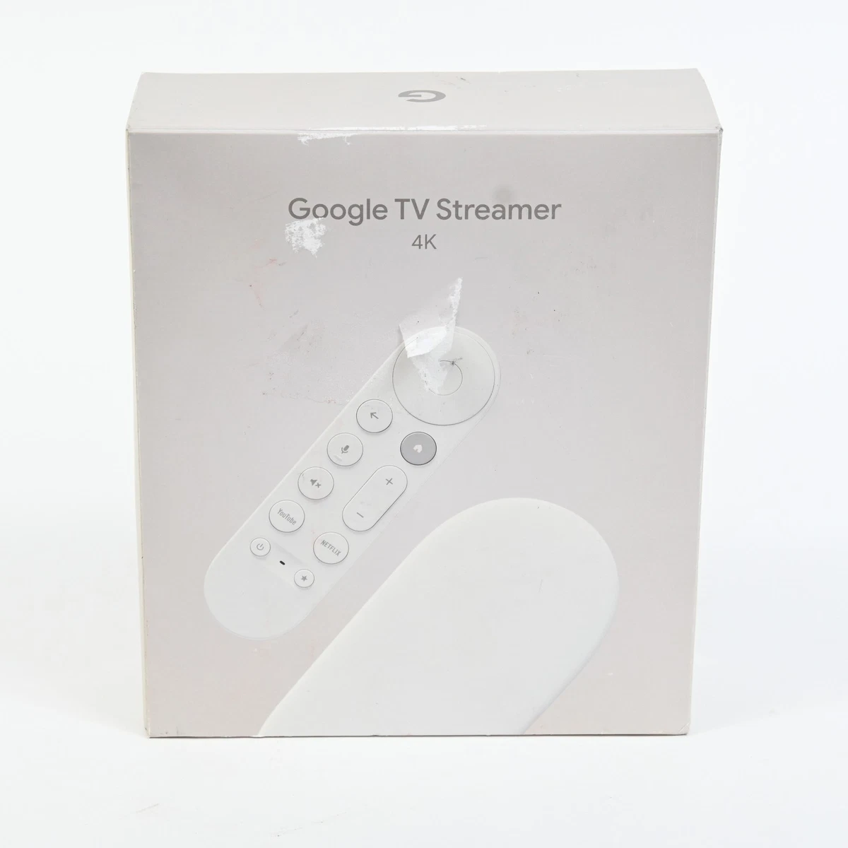 Google Chromecast with Google TV White 2160p Google Assistant