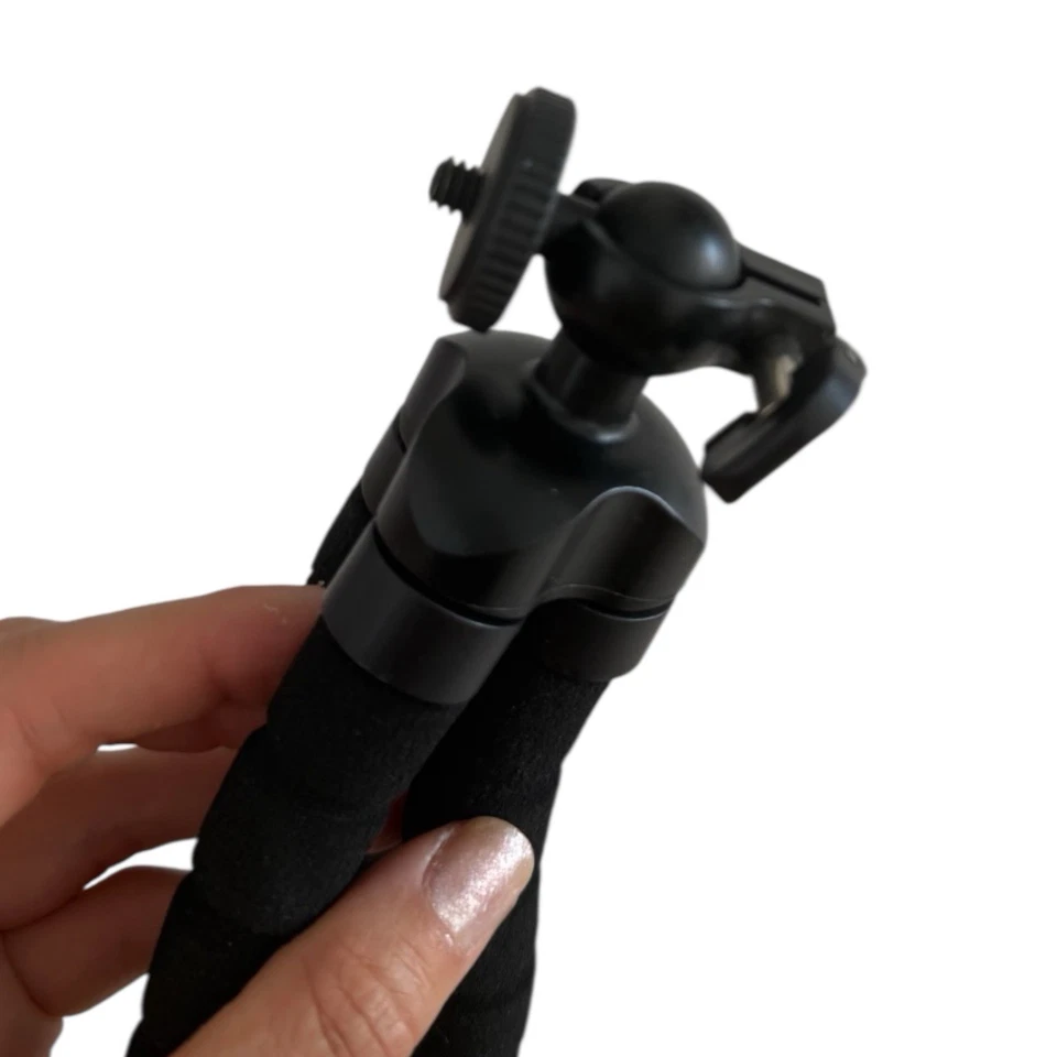 Mini Cute Octopus Tripod Camera Holder Mini Gorillapod Monopod Flexible- BLACK - Image 2 of 2