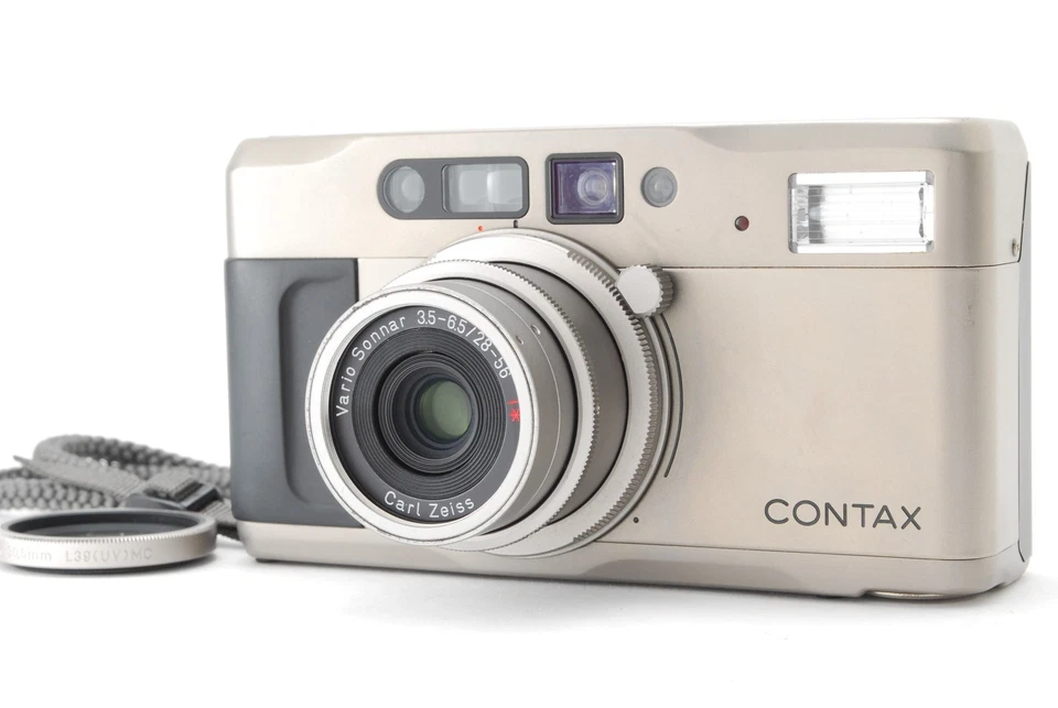 ⏯️ [NEAR MINT w/Case & Cap] Contax TVS 35mm Point & Shoot Film Camera From JAPAN - Image 4 of 4