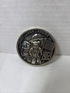 First Lunar Landing Coin | eBay