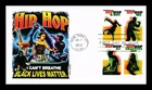 DR JIM STAMPS US COVER HIP HOP FIRST DAY ISSUE SETENANT PANDA CACHET