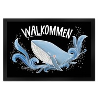 Walkommen FußMatte XL Mit Wal Motiv FußMatte Fussmatte FußAbtreter TüRmatte