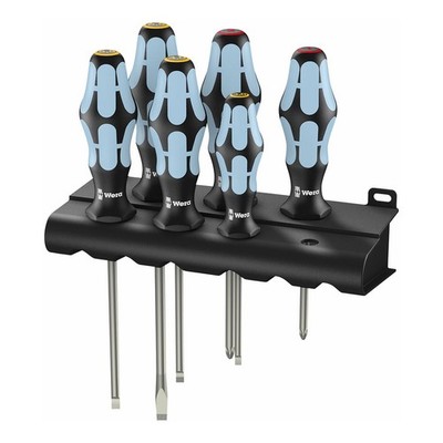 Wera 05032060001 Kraftform Stainless 3334/6 Stainless Steel Slotted/Phillips ...