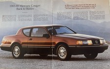 1983 - 1988 Mercury Cougar 10 Pg Article Xr7 1983 - 1988 Mercury Cougar 10 Pg Article Xr7