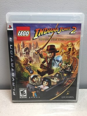 LEGO Indiana Jones 2: The Adventure Continues Sony PlayStation 3, 2009 & Manual