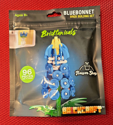 Bluebonnet Bricktanicals Brick Craft Flower Shop Botanical Brick Set