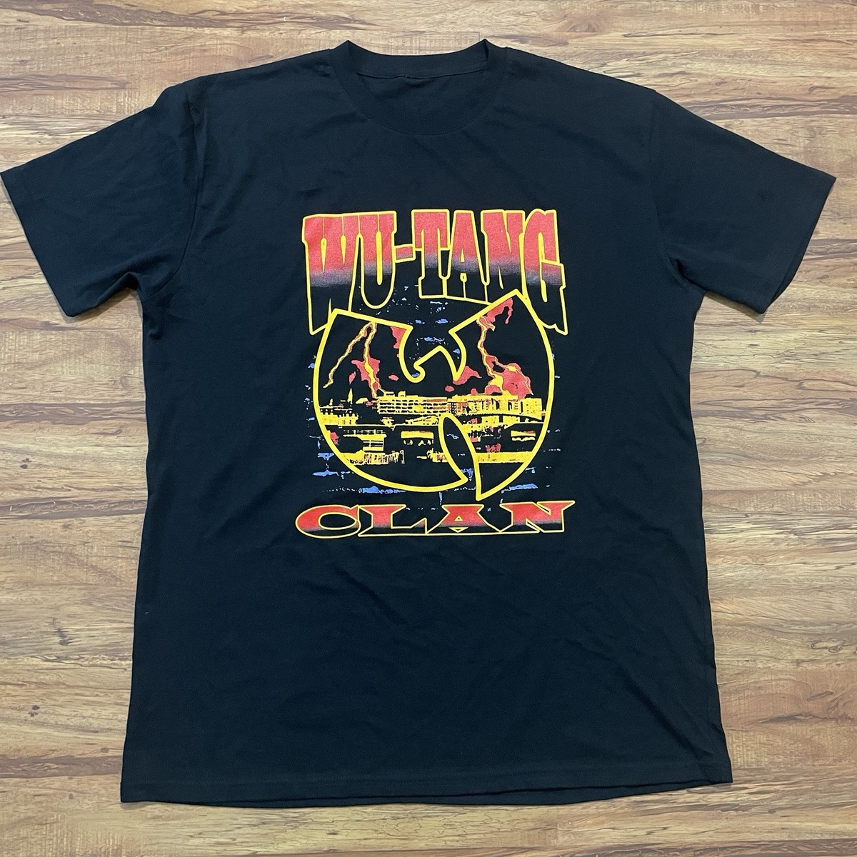 ✈ NAS & WU-TANG NY STATE MIND TOUR Tシャツ Wu-Tang Clan and Nas NY State Of Mind Tour 2023 T-Shirt Size