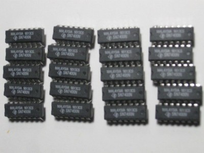 Texas Instruments SN7400N 14-Pin Quad NAND Gate (20 pcs)