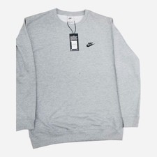Image of Nike Mens Club Crew Neck Fleece Sweatshirt