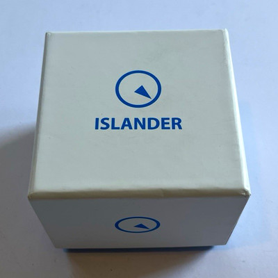 Islander Automatic 200m Diver Watch Green Bezel White/Green Dial SS Bracelet Box