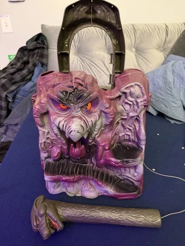 Vintage Masters Of The Universe MOTU SNAKE MOUNTAIN Base Mattel 1983. As Is!