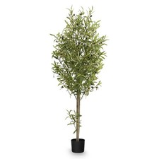 Maia Shop 5ft Artificial Olive Tree, Fake Plants for Home Decor