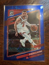 2021-22 Panini Donruss Optic Basketball Blue Velocity Base  Zach LaVINE #105